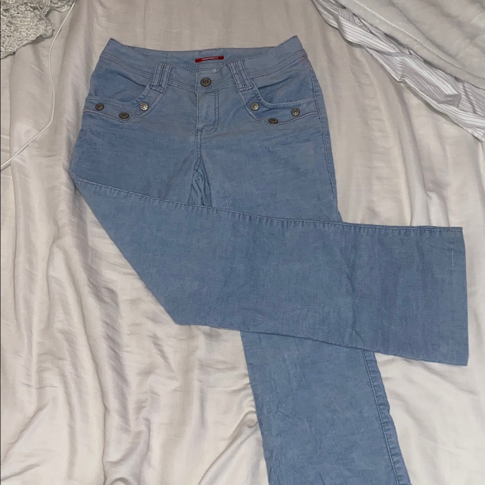 UNIONBAY Light Blue Corduroy Pants